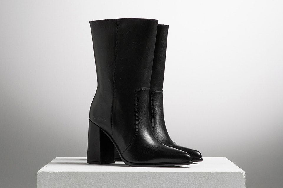 Stiefeletten mit Absatz